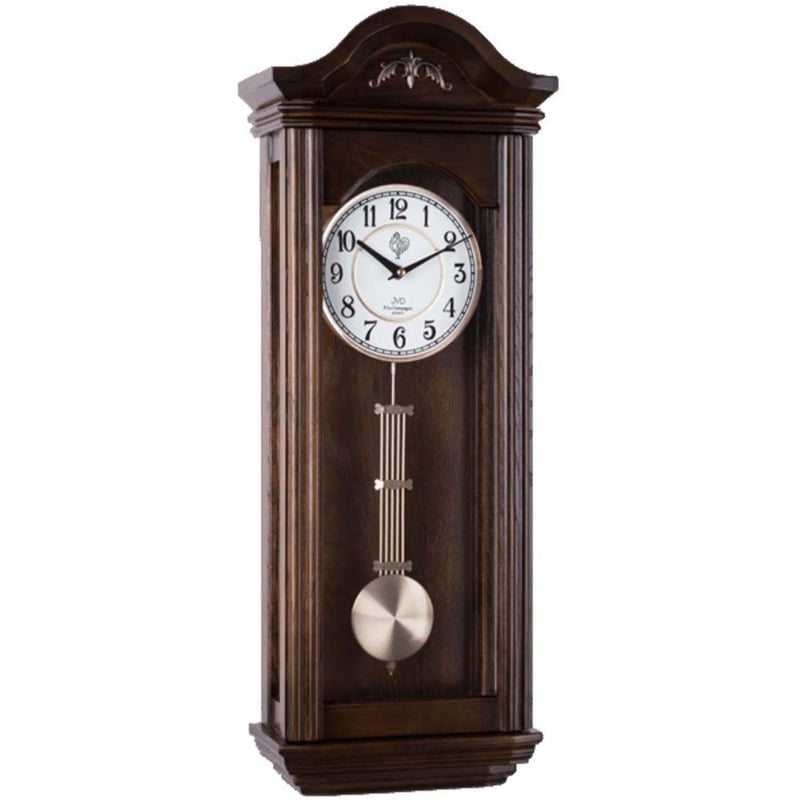 JVD◇N9360.3◇古典的な壁掛け時計、振り子時計◇ダークブラウン