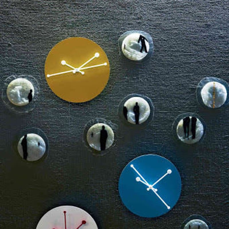 アレッシィ◇ALESSI Dotty Clock◇ドッティクロック、デザイン掛け時計 