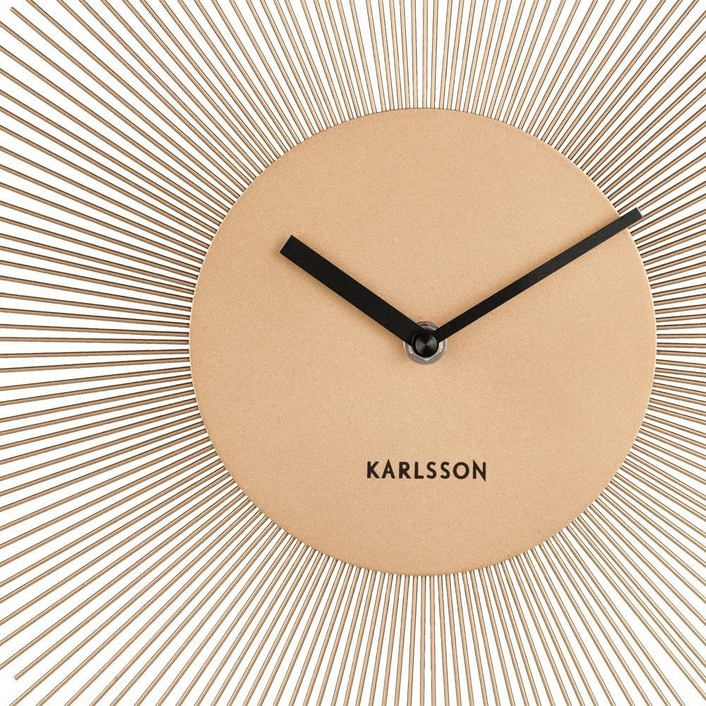 カールソン◇KARLSSON KA5818GD◇デザイン 掛け時計(ゴールド