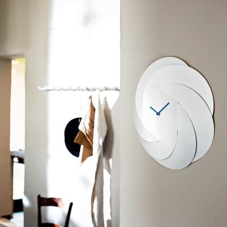 アレッシィ◆ALESSI Infinity Clock◆インフィニティ デザイン掛け時計◆デザイナー:Abi Alice