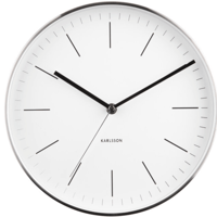 カールソン◆KARLSSON KA5732WH◆「ミニマル」掛け時計(白)◆27.5cm◆アルマンドブリーベルド
