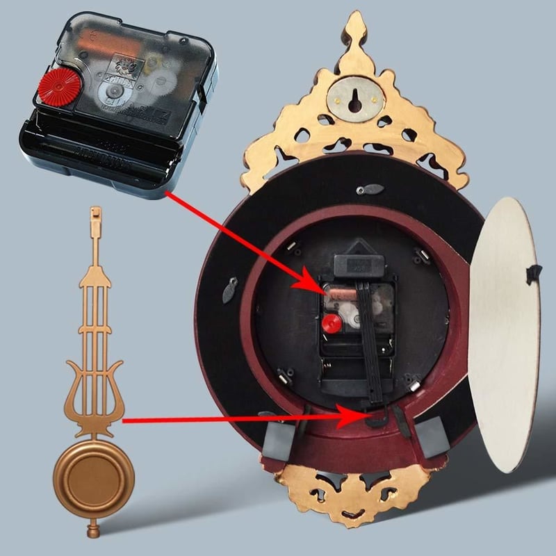 GIFTGARDEN◇B07G4S1J1B◇アンティーク 掛け時計◇Vintage Wall