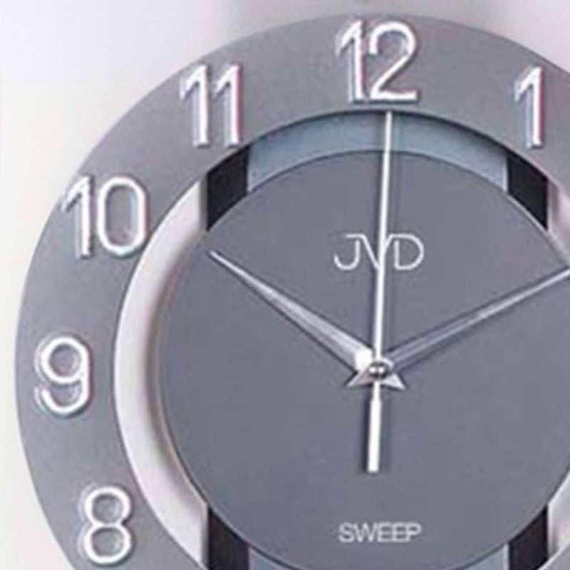 JVD◇NS2533.2◇すりガラス壁掛け時計◇32 cm x 32 cm◇チェコ共和国