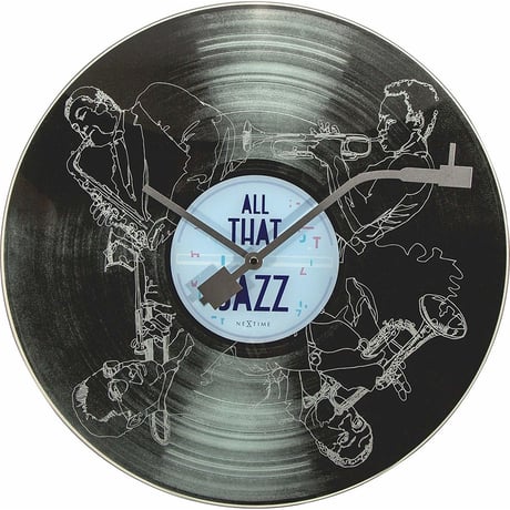 NEXTIME◆NEXT 8184◆All the Jazz・すべてのジャズ 掛け時計◆ティムスーンホーフェン