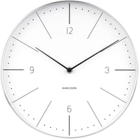 カールソン◆Karlsson KA5682WH◆NORMANN 壁掛け時計◆Ø27.5cm◆ヨハネス・リドナー