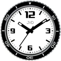 JVD◆HO296.1◆腕時計デザインクロック壁掛け時計◆直径29 cm◆チェコ共和国、東欧時計