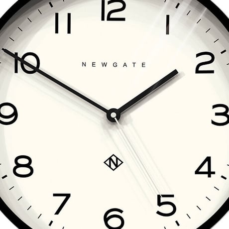 ニューゲート◆Newgate NUMTHR129K◆ブラック掛け時計 (37㎝)◆ナンバースリーエコー ウォールクロック