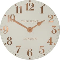 トーマスケント◆THOMAS KENT CAA2GTO12002◆アラビア数字 掛け時計◆Flint Grey
