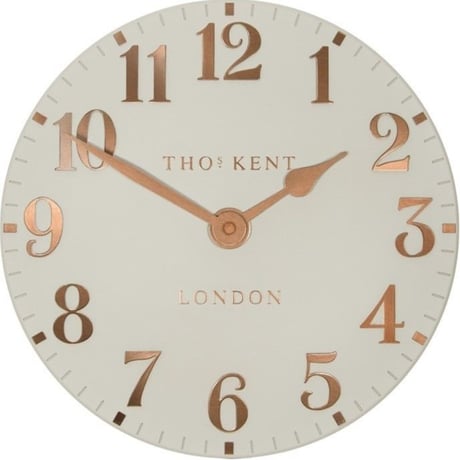 トーマスケント◆THOMAS KENT CAA2GTO12002◆アラビア数字 掛け時計◆Flint Grey