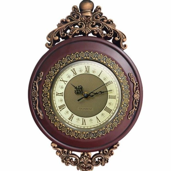 ❗1点限定❗ アンティーク　掛け時計 CLOCK 時計 Amazon.co.jp: 掛け時計 アンティーク調 壁掛け時計 木目文字盤