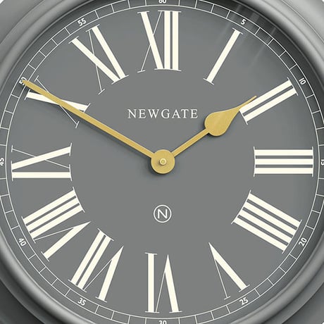 ニューゲート◆Newgate CHOC350PGY◆チョコレートショップ掛け時計◆ポッシュグレー◆Ø50cm