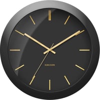 カールソン◆KARLSSON  KA5840BK◆デザイン掛け時計(40cm)◆ブラック◆アルマンドブリーベルド