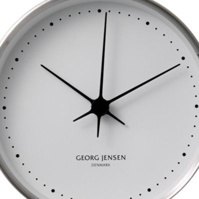   ジョージジェンセン ヘニングコッペル 時計 22cm Amazon.co.jp: Georg Jensen ジョージジェンセン 壁掛け時計