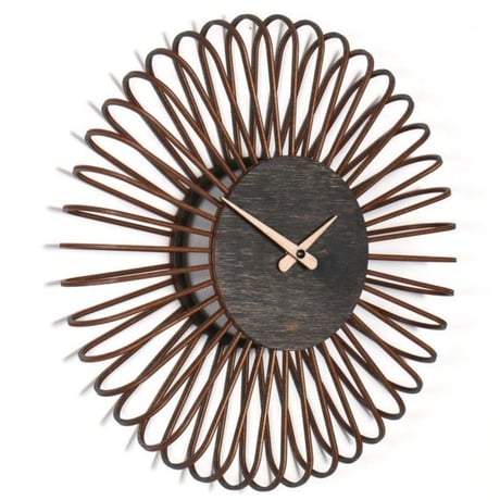 FARBFLUT DESIGN◆CIRCULO サーキュロS◆デザイナーの壁掛け時計◆33 cm◆ブラック