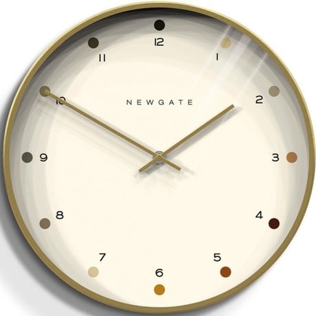 ニューゲート◆Newgate OSLO161RAB35◆オスロ掛け時計◆Oslo Wall Clock - Dot Dial