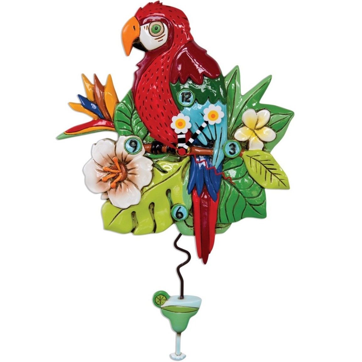 アレン デザイン スタジオ◇P1866◇ポリー パロット オウム◇ALLEN