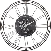 NEXTIME◆NEXT 3260ZI ◆ローマンギア掛け時計◆Ø90.5cm(特大サイズ)◆ROMAN GEAR