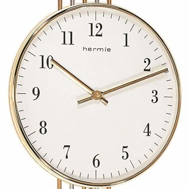 HERMLE ヘルムレ　アンティーク振り子時計 made in Germany ヘルムレ◇Hermle 70722-002200◇メタルゴールド仕上げ掛け時計