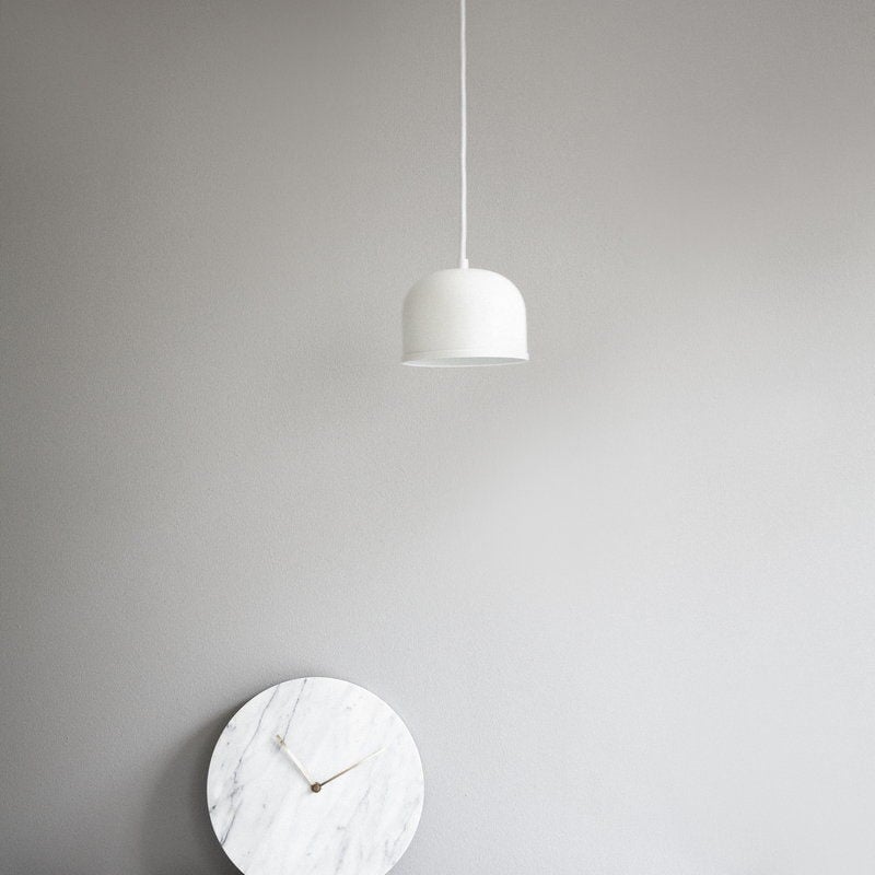 メニュー◇Menu◇Marble wall clock◇大理石の壁掛け時計、ホワイト