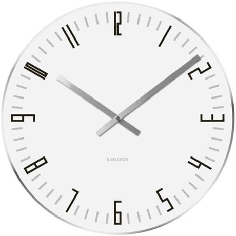 カールソン◆KARLSSON  KA4923◆スリムインデックス 掛け時計◆Slim Index Clock