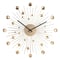 カールソン◆KARLSSON KA4859GD◆スパンコールのデザイン掛け時計(ゴールド)◆Sunburst Large Wall Clock