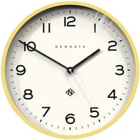 ニューゲート◆NUMTHR129CHY ◆ナンバースリーエコークロック  大型掛け時計 (イエロー37㎝)◆Number Three Echo Clock