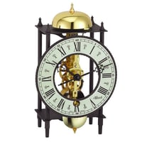 ヘルムレ◇Hermle 23025-500721◇機械式スケルトン振り子時計(ゴールド