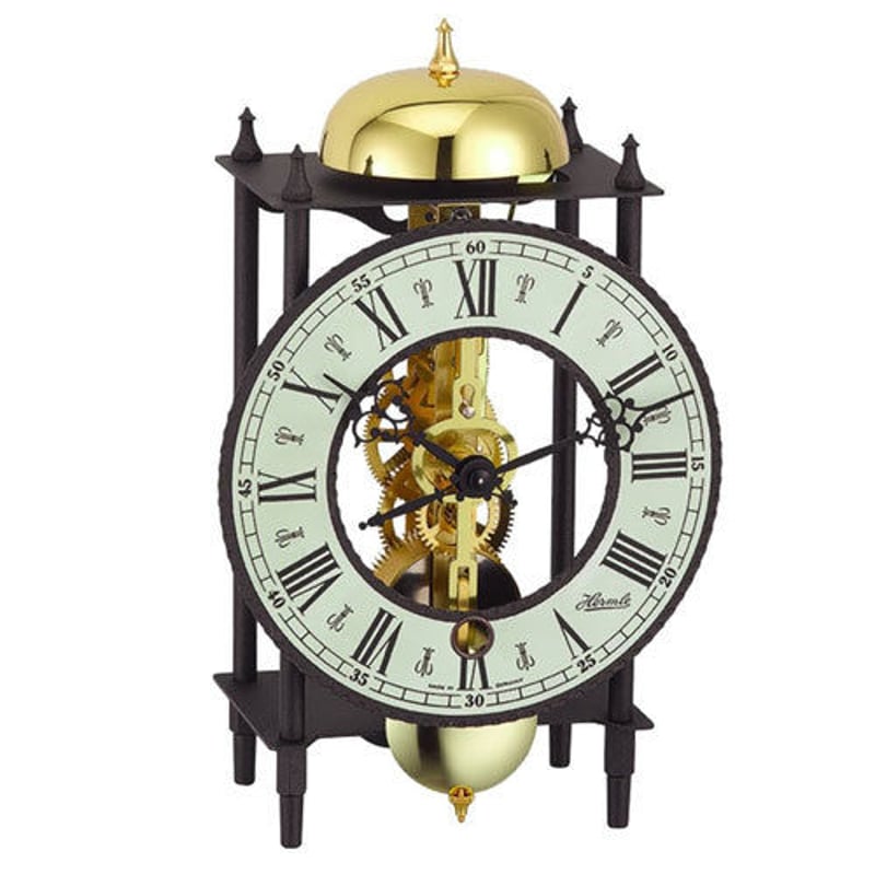 ヘルムレ ドイツ製 ゼンマイ式置時計 動作品