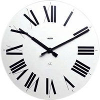 アレッシィ◆ALESSI  12-W◆フィレンツェ掛け時計 (ホワイト)◆36㎝◆FIRENZE