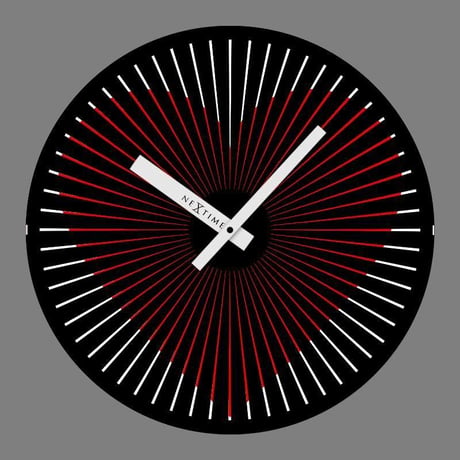 NEXTIME◆NEXT Nex015147◆モーションクロック ハート掛け時計◆Zoltan Kecskemeti