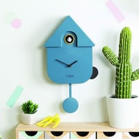 レッドキャンディ◆FIS-CL0822◆カッコウ時計・鳩時計・壁掛け時計◆ブルー◆Cuckoo House Clock