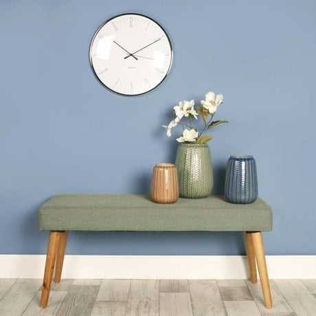 カールソン◆KARLSSON  KA5754WH◆ドーム型 掛け時計(白)◆Dragonfly Wall Clock