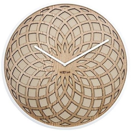 NEXTIME◆NEXT-3150BE◆ "SUN SMALL" 掛け時計◆ベージュ様◆サイレントクォーツ