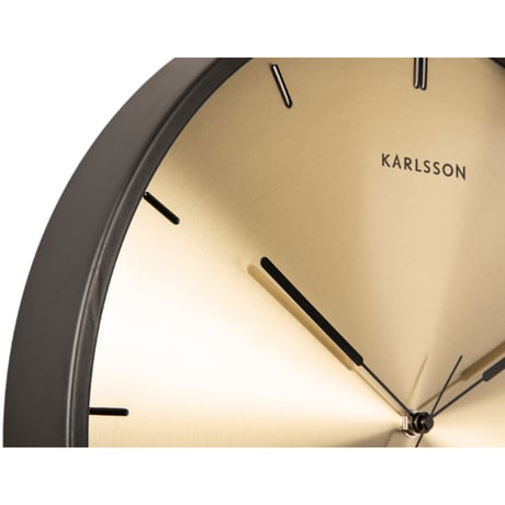 カールソン◆KARLSSON KA5864GD◆モダン掛け時計(ゴールド)◆40cm◆アルマンド・ブリーベルト