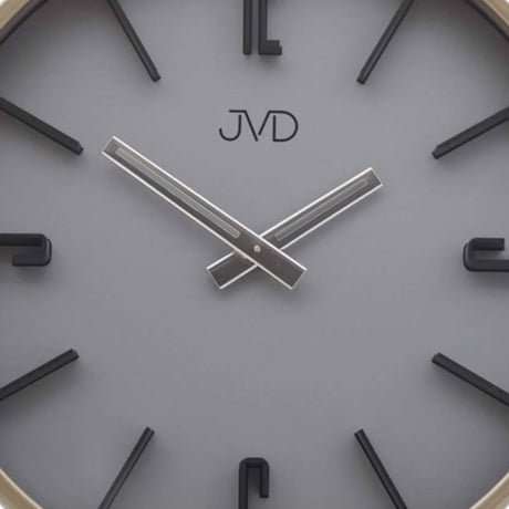JVD◆HC17.2◆シンプルウォークロック壁掛け時計◆直径30cm◆チェコ共和国、東欧時計