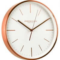 ロンドンクロック◆LONDON CLOCK 01102◆モダンウォールクロック(銅)◆クォーツムーブメント