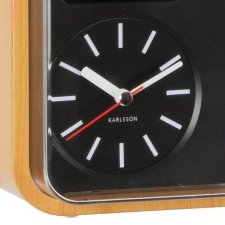 カールソン◆KARLSSON KA5364WD◆ミニフリップ壁掛け時計(ウッド)◆Mini Flip Wall Clock