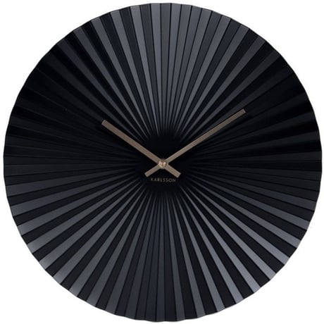 カールソン◆KARLSSON  KA5657BK◆センス 掛け時計(黒40 cm)◆Sensu Clock Medium