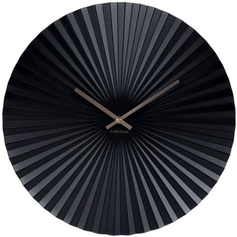 カールソン◇KARLSSON KA5657BK◇センス 掛け時計(黒40 cm カールソン◇KARLSSON KA5657BK◇センス 掛け時計(黒40 cm