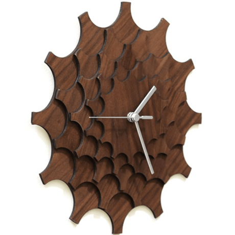 ARDEOLA◆ARD001.01.002◆歯車の壁時計・デザイン掛け時計 (クルミ)◆Cogwheel Wall Clock  のコピー