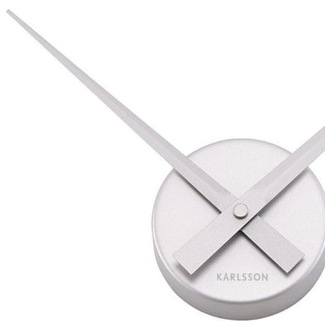 カールソン◆KARLSSON  KA4348SI◆ロングハンズクロック(44cm)◆Little Big Time Clock Mini