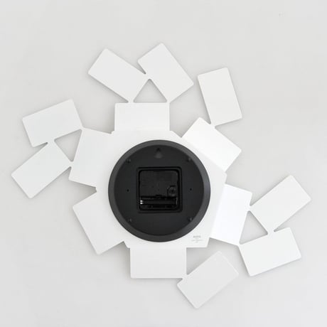 アレッシィ◆ALESSI MT19 W ◆La Stanza dello Scirocco アナログ 掛け時計/ホワイト◆マリオ・トリマルキ