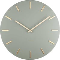 カールソン◆KARLSSON KA5716DG◆シンプルウォールクロック(ジャングルグリーン)◆45cm◆Charm Wall Clock
