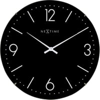NEXTIME◆NEXT 3157ZW◆「BASICDOME」壁掛け時計◆ø 35.6㎝◆サイレントラウンド