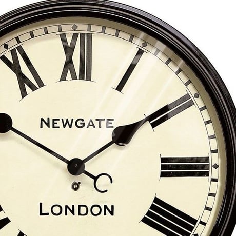 ニューゲート（アウトレット品）◆Newgate CLJ71K◆バターズビークロック 大型駅用掛け時計 (50㎝)◆アウトレット品