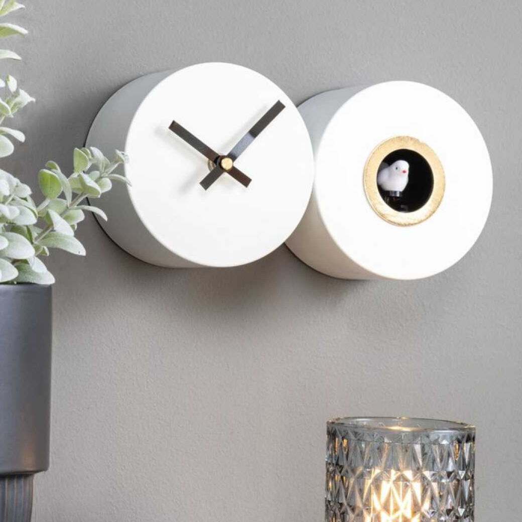 THE CLOCK HOUSE1964 鳩時計（白） カールソン◇KARLSSON KA5789WH