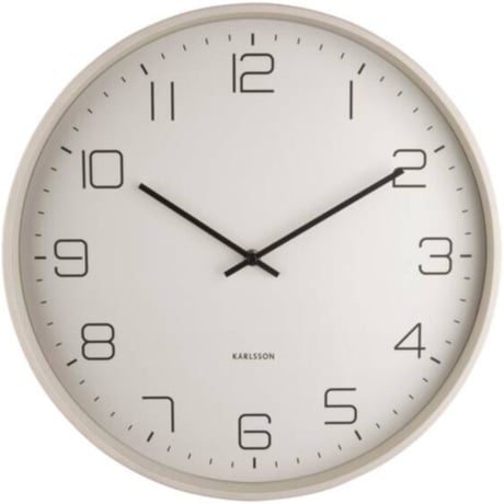 カールソン◆KARLSSON  KA5751WG◆LOFTY  掛け時計(40cm)◆ホワイト◆Armado Breeveld