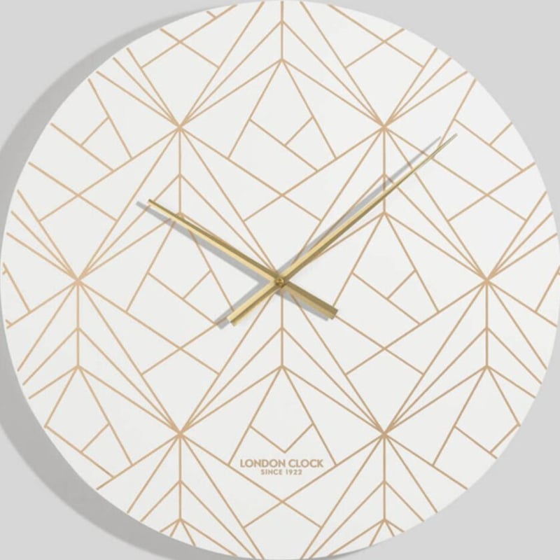 ロンドンクロック◇LONDON CLOCK 01290◇幾何学模様の壁掛け時計
