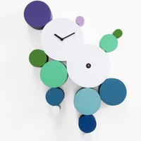 Hay◇Shane Schneck◇アナログ掛け時計 (ライトイエロー)◇シェーン