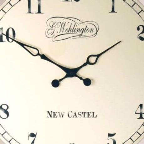 NEXTIME◆NEXT 2655◆"Aaltje" アールチェ 壁掛け時計◆ø 34,0 cm x 4,5 cm◆クラシック 壁掛け時計